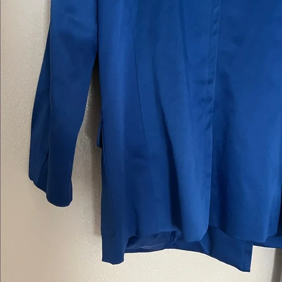 Lisa International Jacket Collared Double Breasted Pockets Belt Lined Size M - Picture 8 of 13